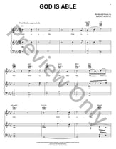 God Is Able piano sheet music cover